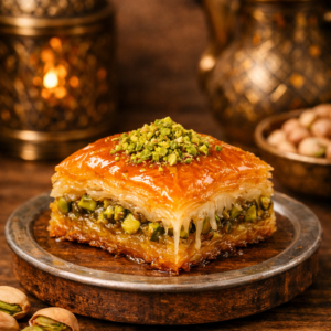 baklava eén stuk.